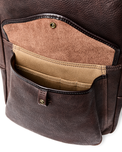 Heritage Leather Journeyman Backpack - Ballard Brown