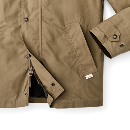Dry Wax Short Field Jacket - Dark Beige