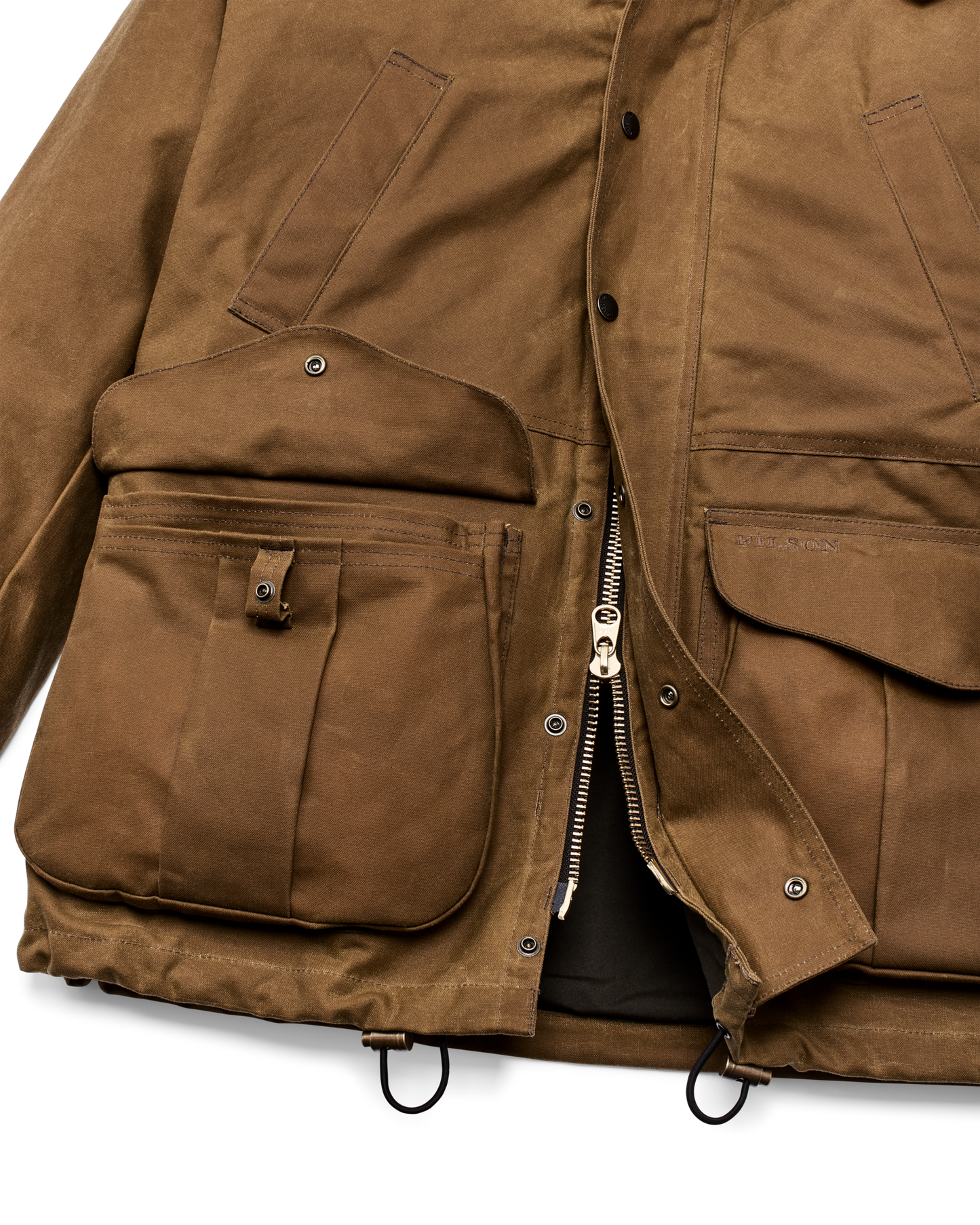 Lined Tin Cloth Field Jacket - Dark Tan
