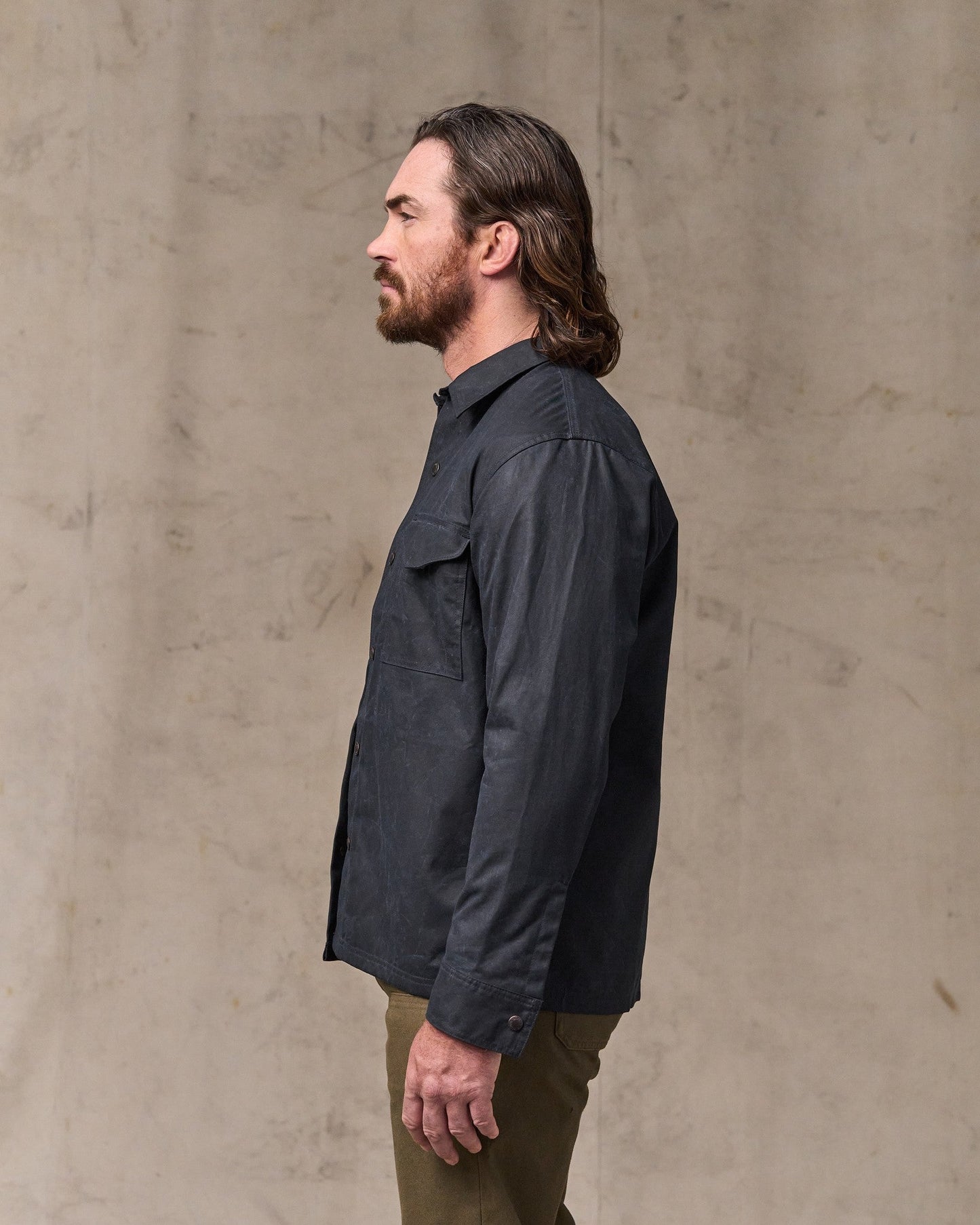 Eagle Harbor Jac-shirt - Navy