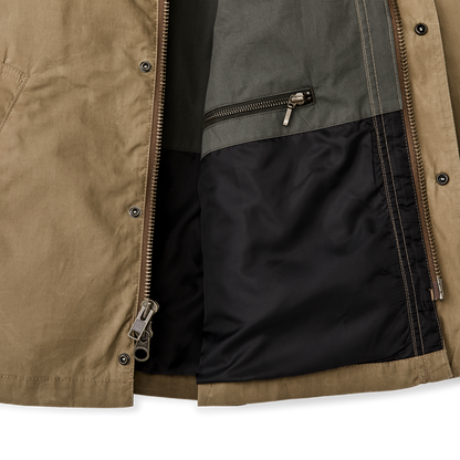 Dry Wax Short Field Jacket - Dark Beige