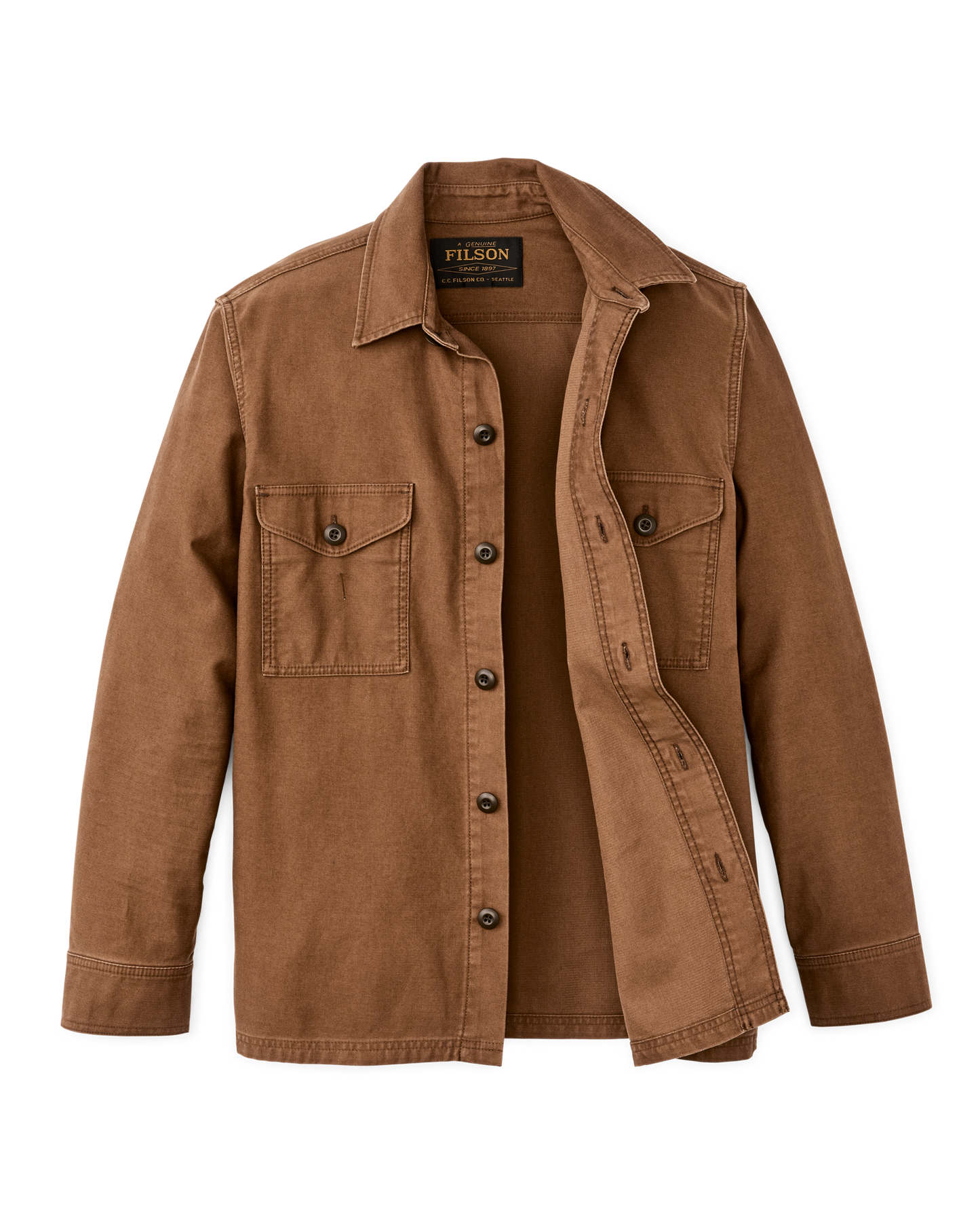 Clarkston Jac-shirt - Labrador Brown