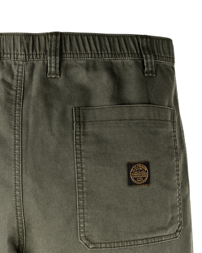 Clarkston Double Front Pants - Surplus Green