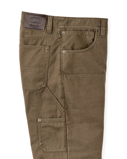Dry Tin Double Front Pants - Marsh Olive