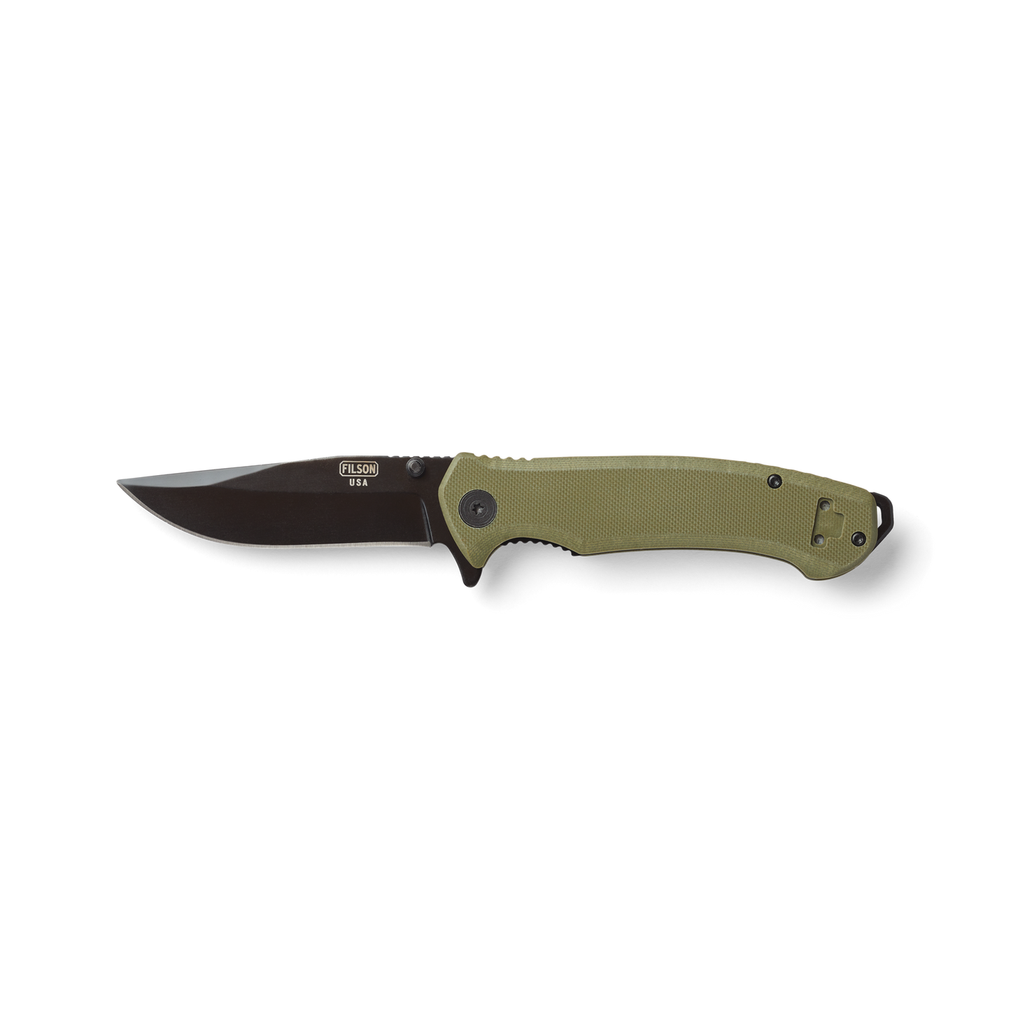 Assisted Opening Knife - Olive/black