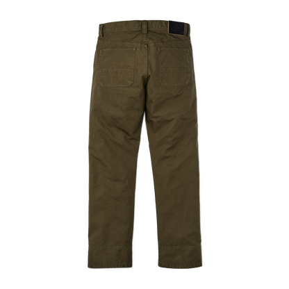 Dry Tin Cloth 5-pocket Pants - Marsh Olive