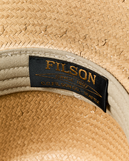 Filson X Stetson Straw Baler Hat - Sand