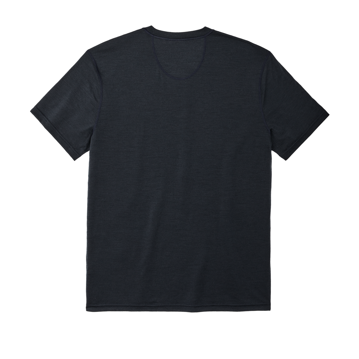 210g Merino Wool Short Sleeve Crewneck T-Shirt - Dark Navy
