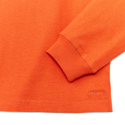 Long Sleeve Pioneer Pocket T-shirt - Flame