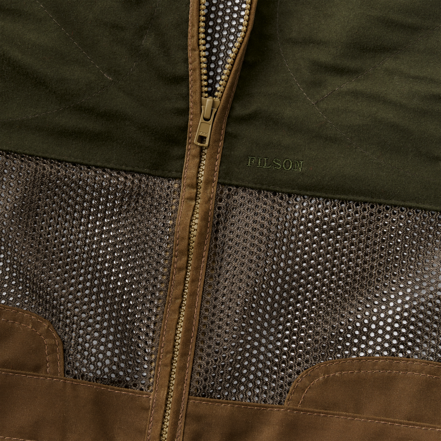 Lightweight Shooting Vest - Dark Tan