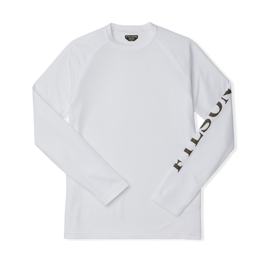 Long Sleeve Barrier T-shirt - White
