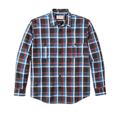 Lightweight Alaskan Guide Shirt - Glacier Blue Plaid