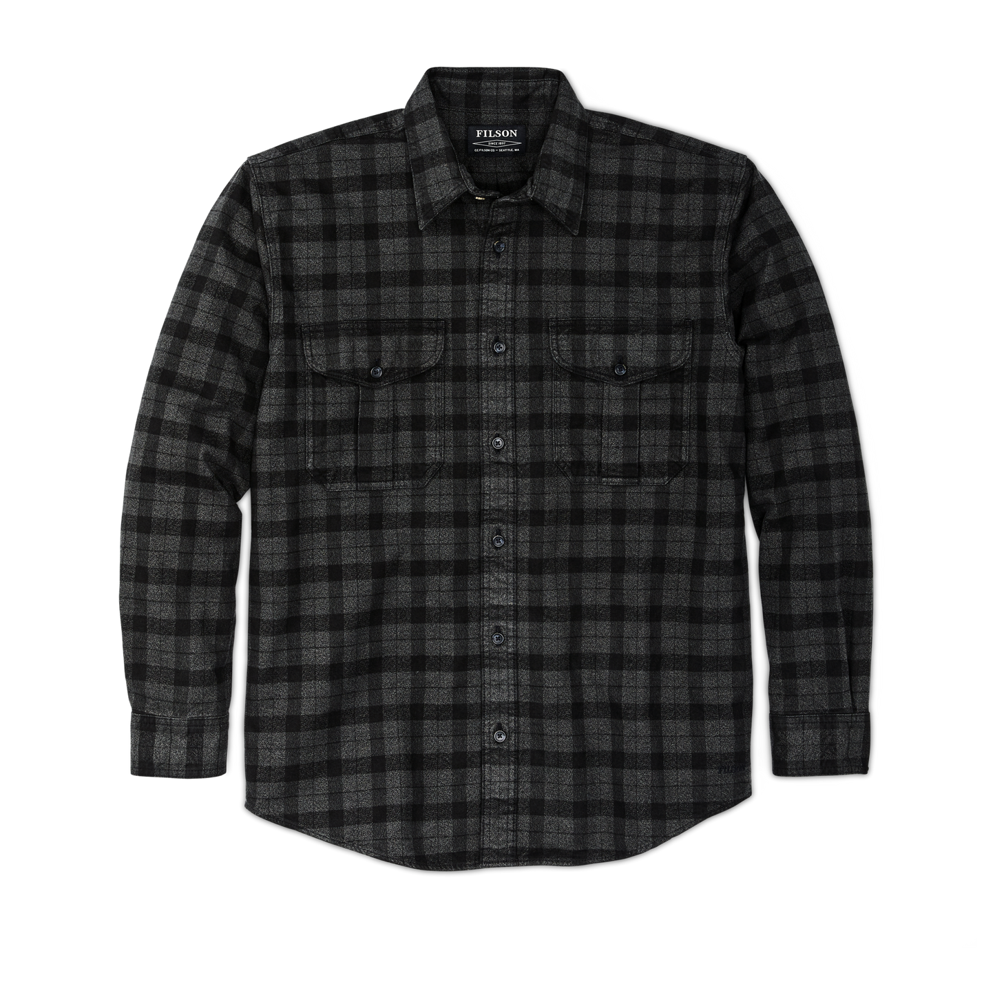 Alaskan Guide Shirt - Heather Gray/black Plaid