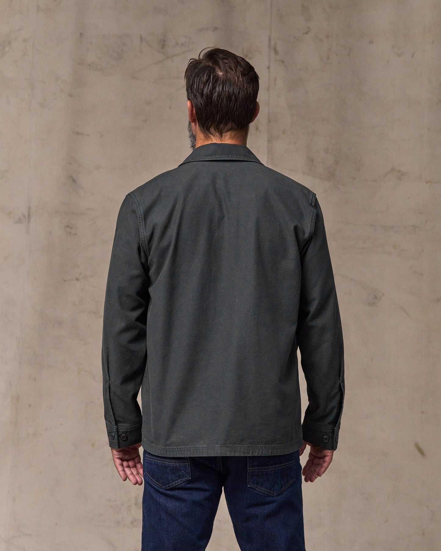 Field Jac-Shirt - Washed Faded Black