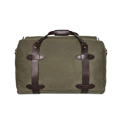 Medium Rugged Twill Duffle Bag - Otter Green