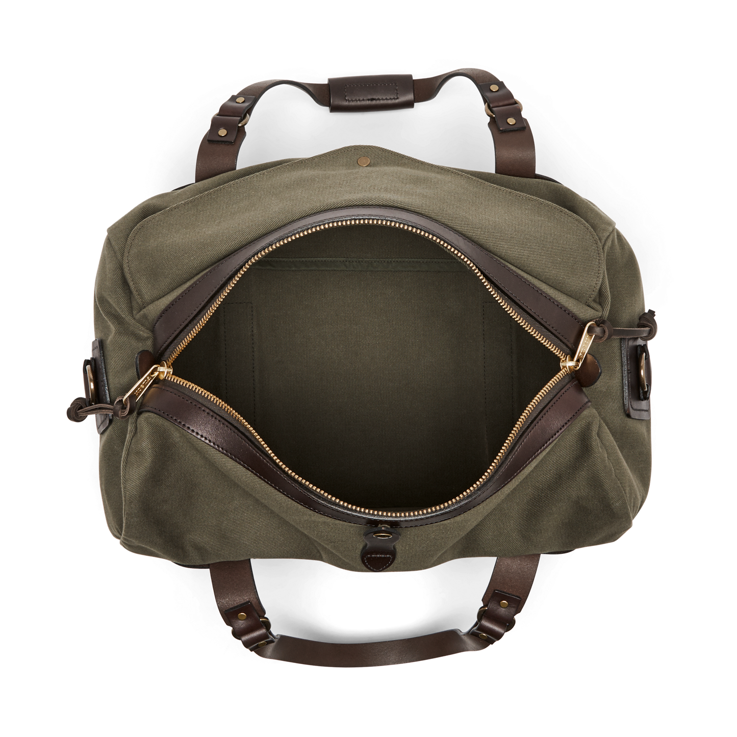 Medium Rugged Twill Duffle Bag - Otter Green