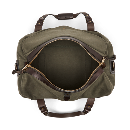 Medium Rugged Twill Duffle Bag - Otter Green