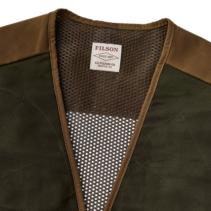 Lightweight Shooting Vest - Dark Tan