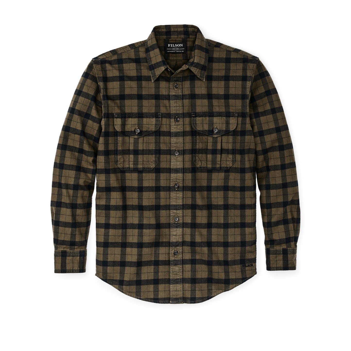 Alaskan Guide Shirt - Otter Green/black