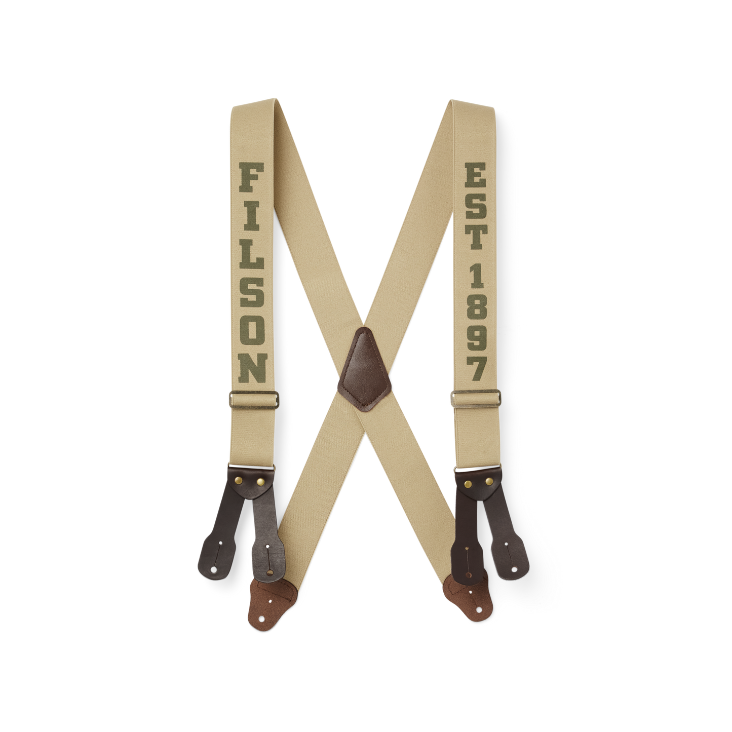 Filson Logger Suspenders - Sand