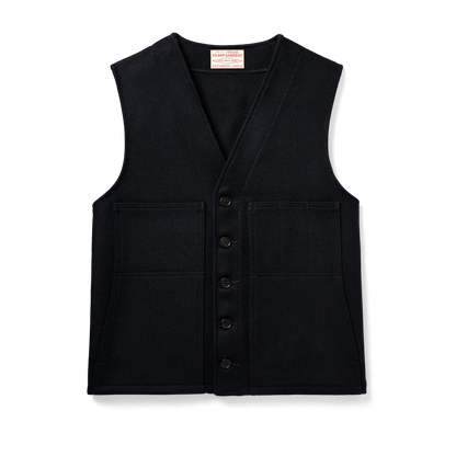 Mackinaw Wool Vest - Dark Navy