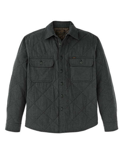 Insulated Flannel Shirt - Charcoal