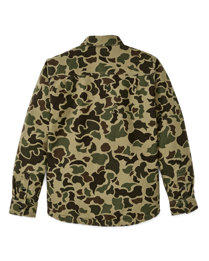 Fleece Lined Jac-shirt - Tundra Shrub Camo