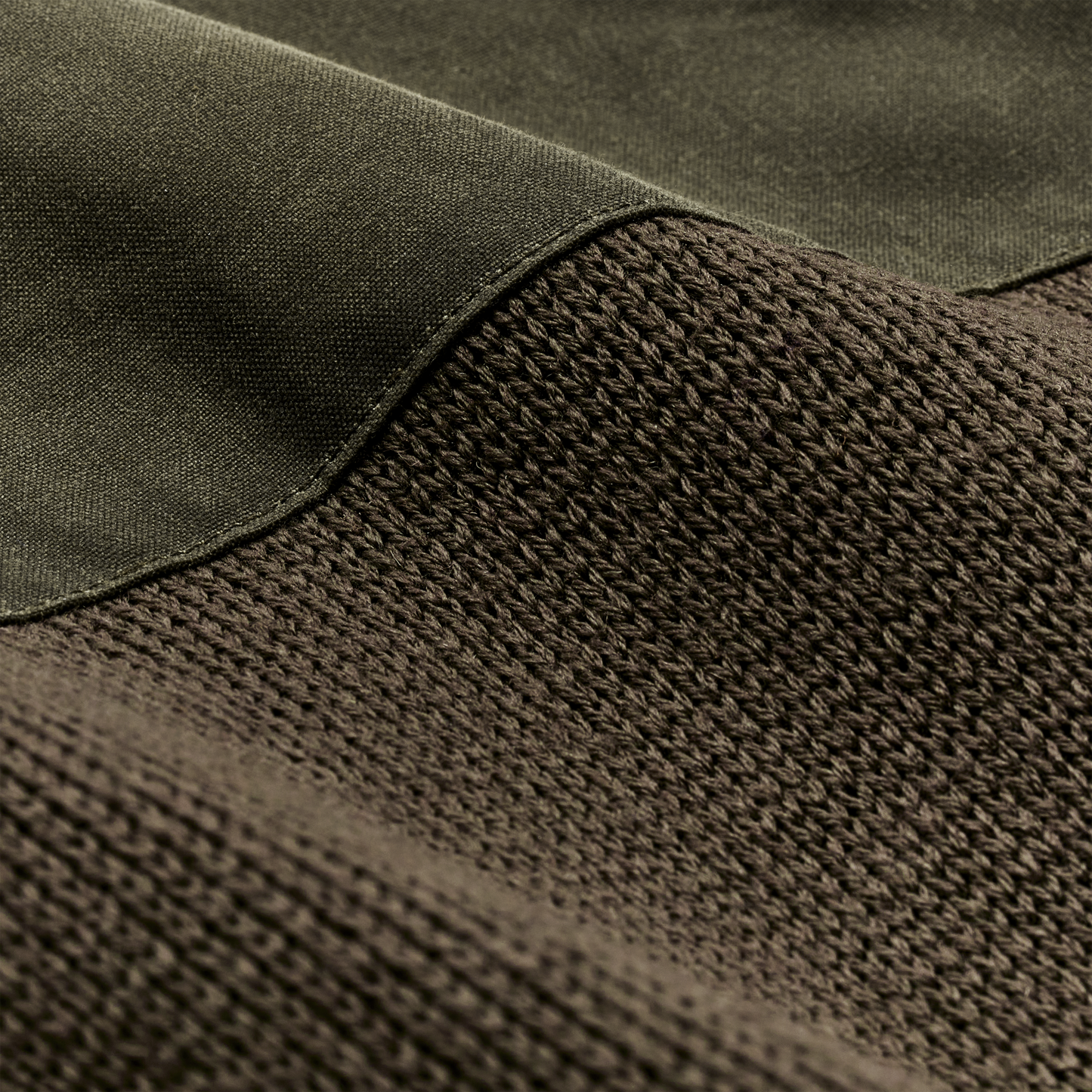 Henley Guide Sweater - Peat Green