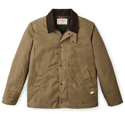 Dry Wax Short Field Jacket - Dark Beige