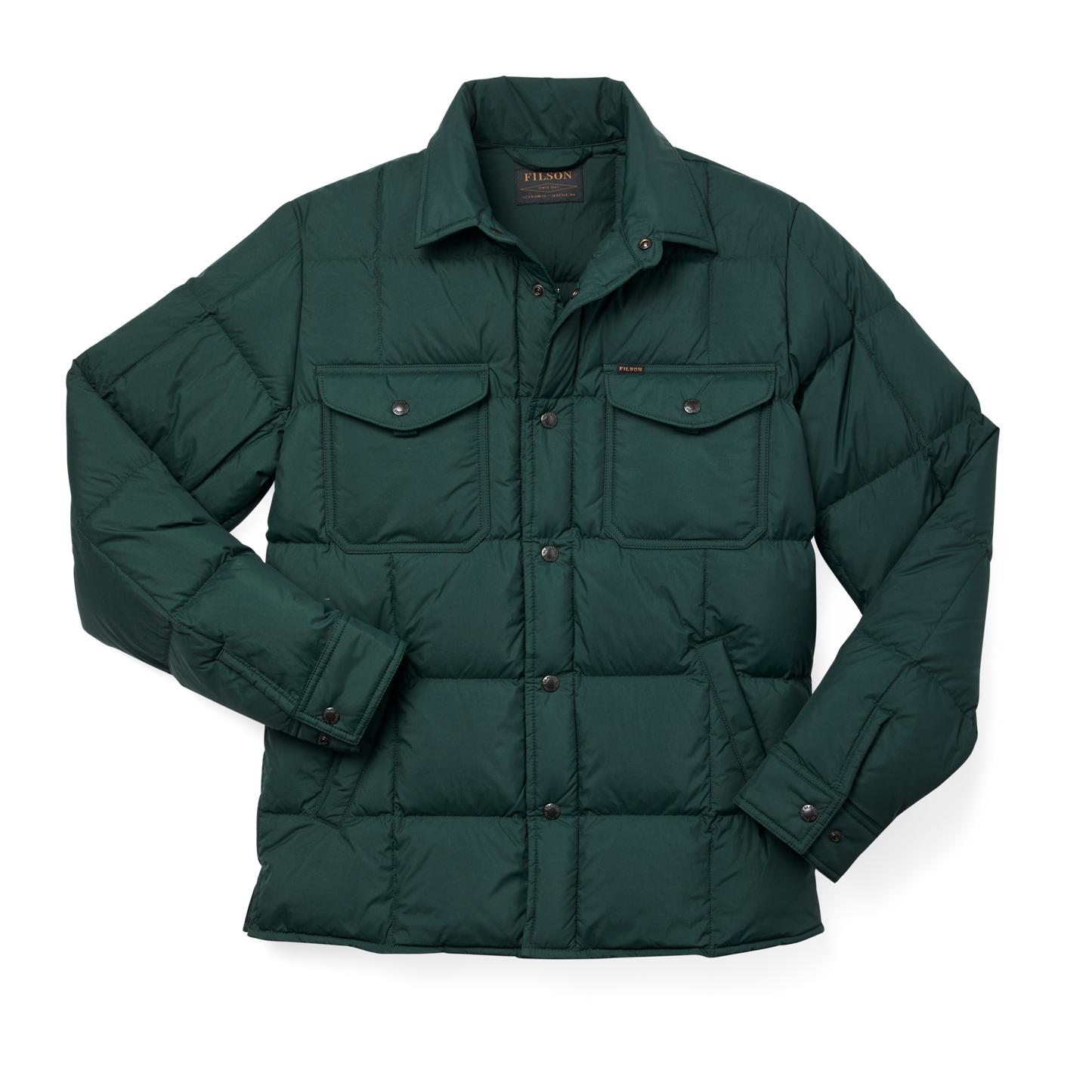Lightweight Down Jac-shirt - Fir