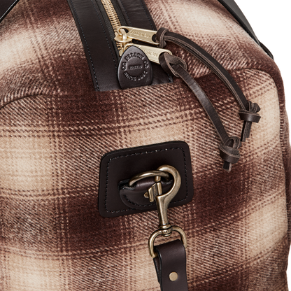 Medium Mackinaw Wool Duffle - Brown / Tan Ombre