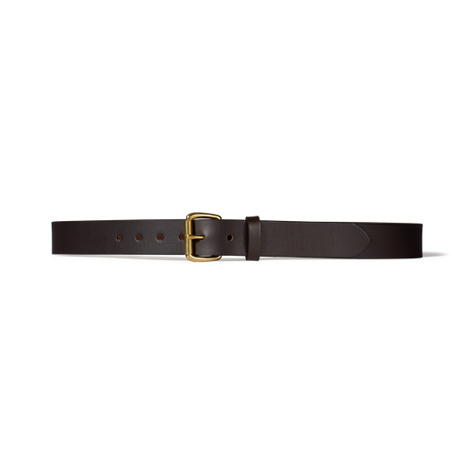 1-1/4" Bridle Leather Belt - Brown Leather