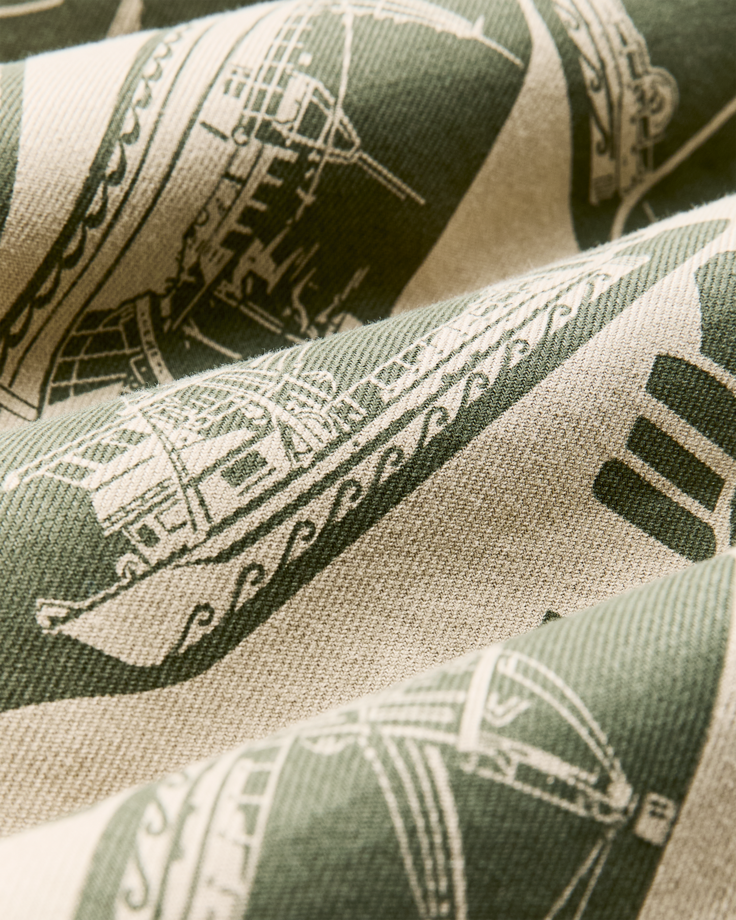 Lightweight Alaskan Guide Shirt - Khaki / Print