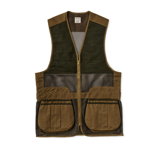 Lightweight Shooting Vest - Dark Tan