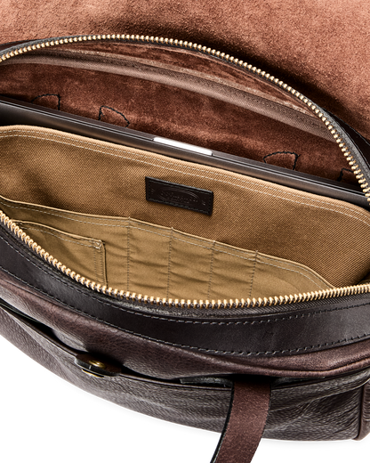 Heritage Leather Original Briefcase - Ballard Brown
