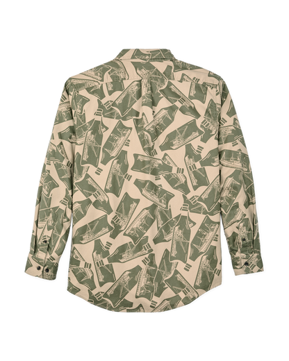 Lightweight Alaskan Guide Shirt - Khaki / Print