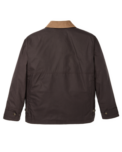 Dry Wax Short Field Jacket - Dark Brown