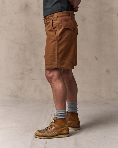 Dry Tin Cloth Shorts - Whiskey