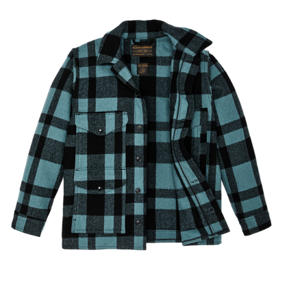 Chris Stapleton Signature Mackinaw Wool Cruiser - Faded Blue / Black Heritage Plaid