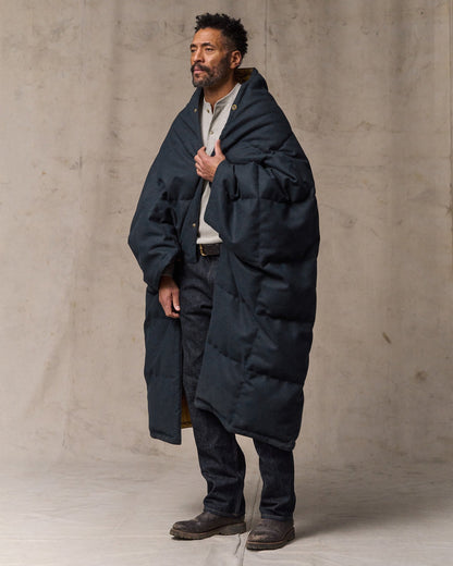 Filson X Crescent Down Works Blanket - Navy