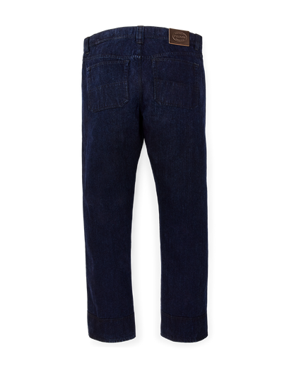Dry Tin Cloth 5-pocket Pants - Indigo
