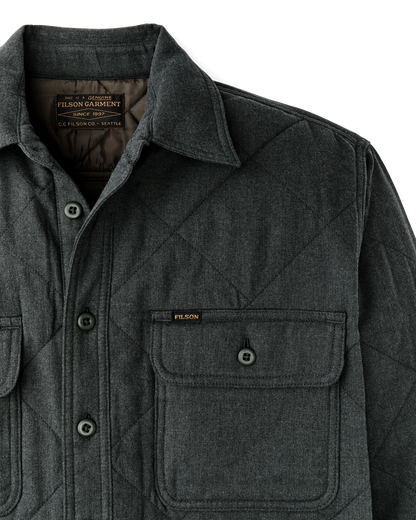 Insulated Flannel Shirt - Charcoal