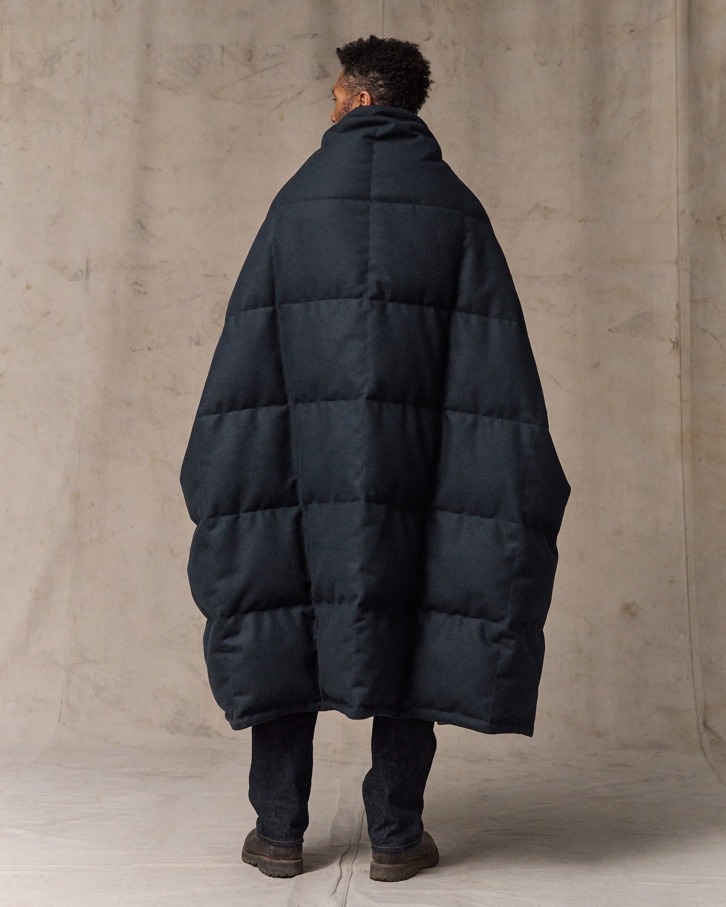 Filson X Crescent Down Works Blanket - Navy