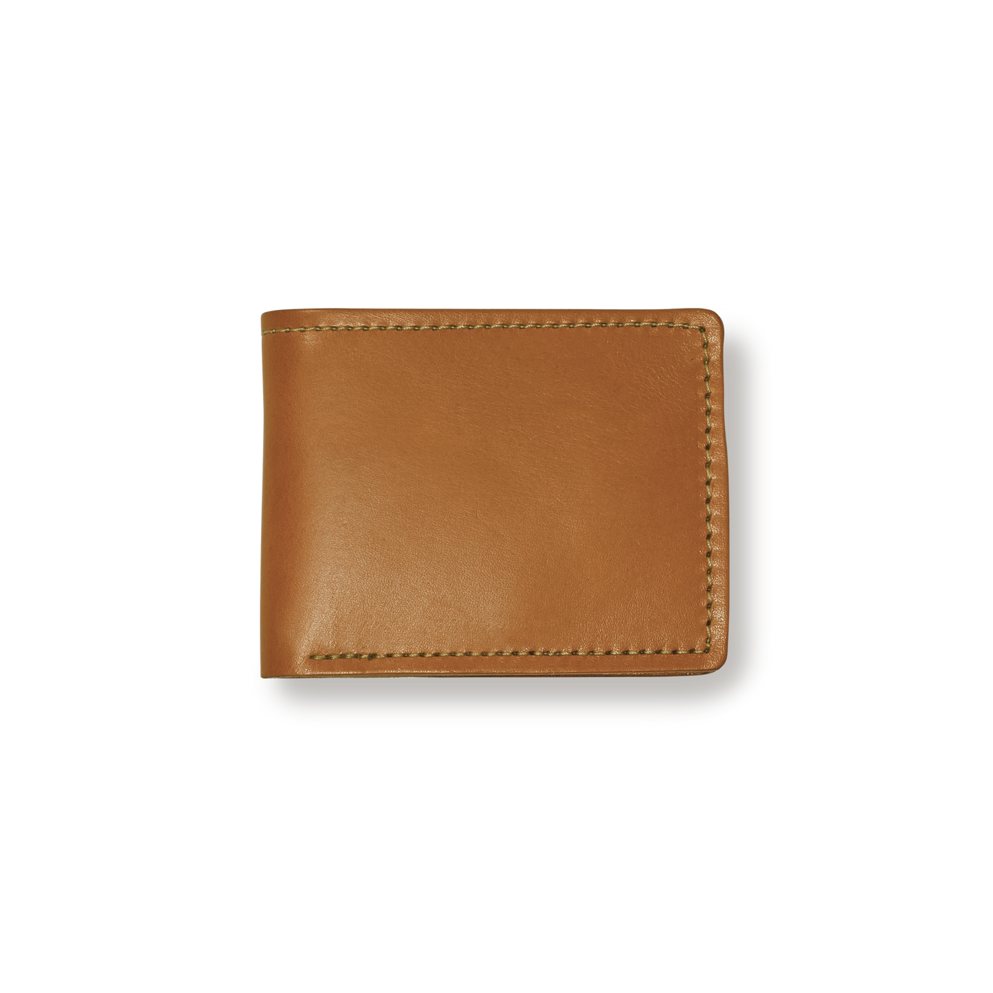 Bridle Leather Bi-fold Wallet - Tan Leather