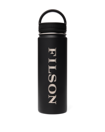 Insulated Water Bottle - Black / Logo