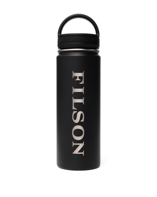 Insulated Water Bottle - Black / Logo