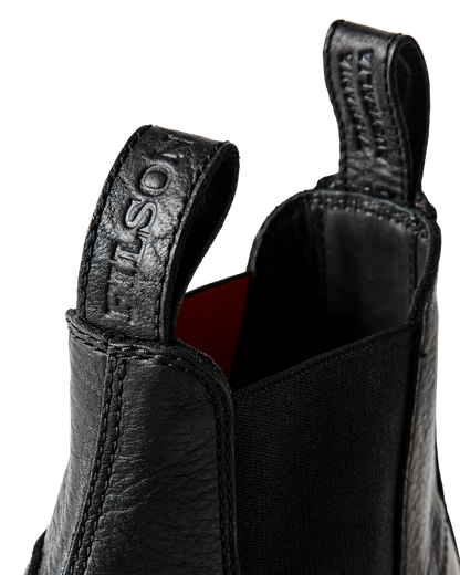 #2534 Filson X Blundstone Bison Chelsea Boot - Black
