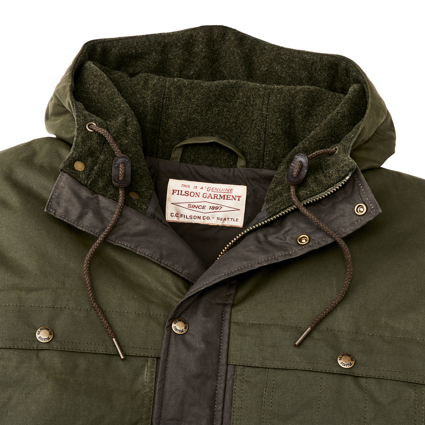 Down Cruiser Parka - Otter Green