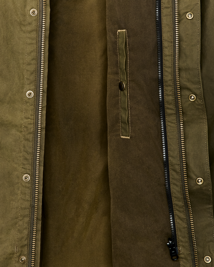 Cover Cloth Trench Coat - Marsh Olive
