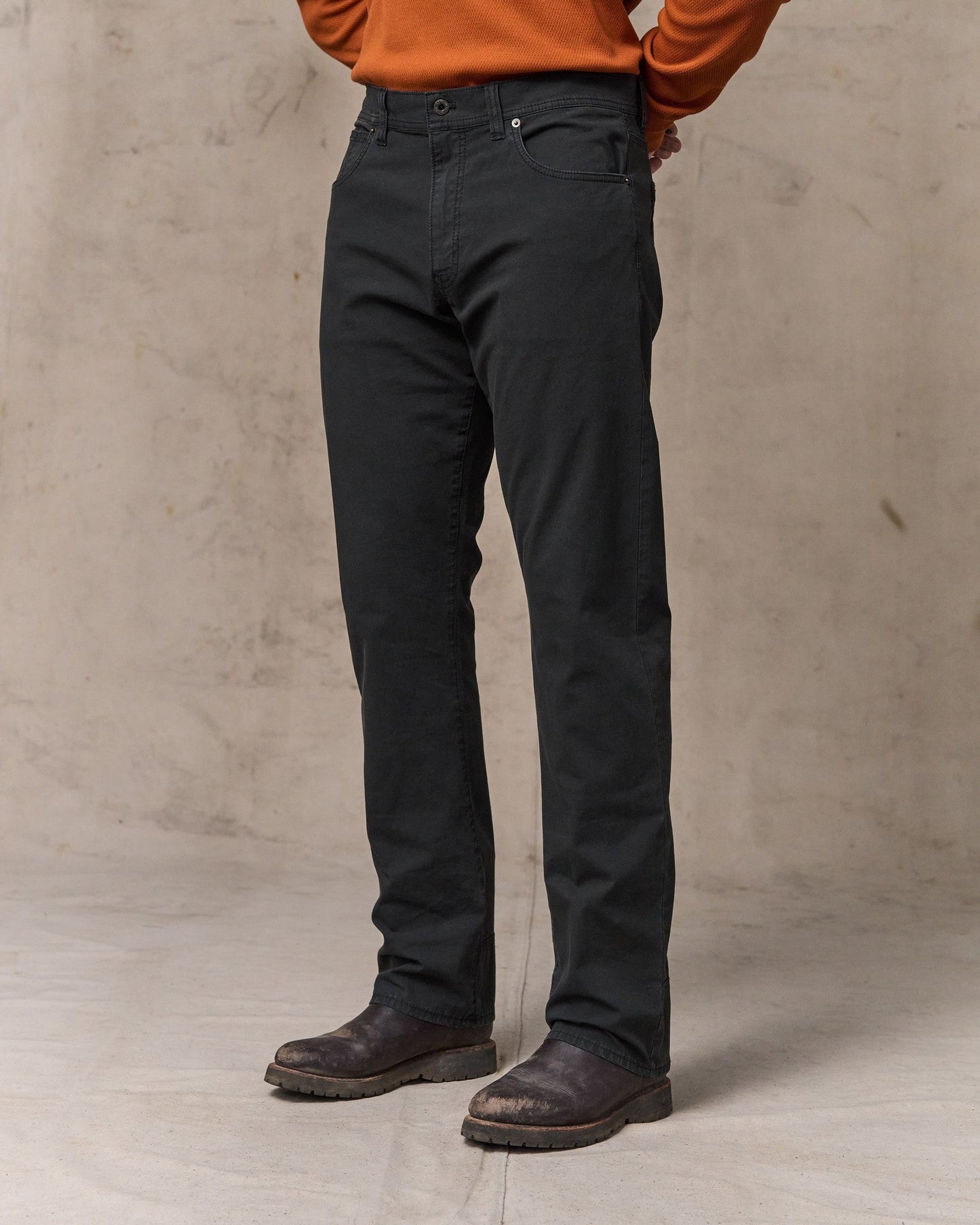 Granite Mountain 5-pocket Pants - Washed Faded Black